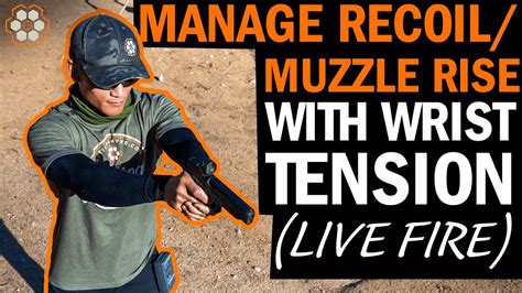 Manage recoil and muzzle blast