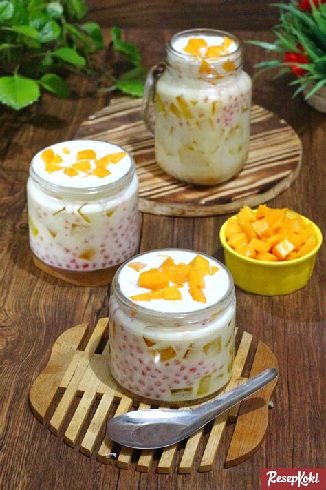 Mango Sago, a classic Chinese dessert