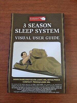 Marine Corps Sleep System Guide