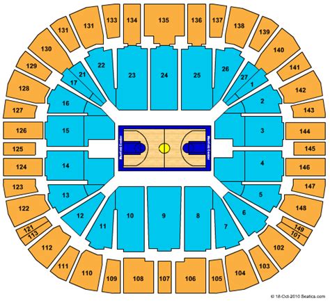 Marriott Center Seating Image