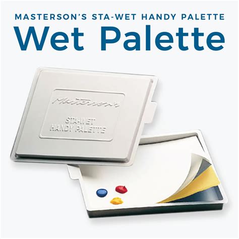 Masterson Sta-Wet Palette in Action