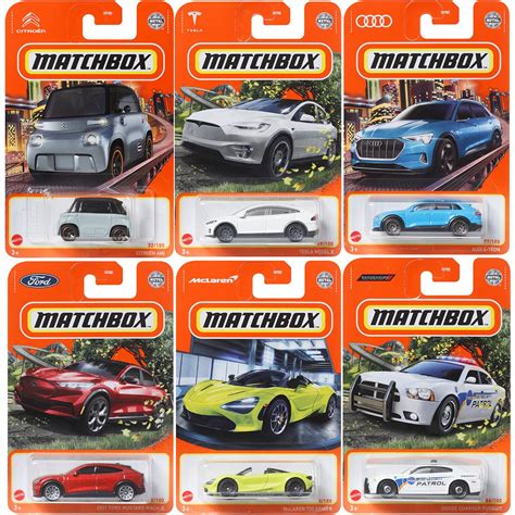 A collector's collection of Matchbox cars