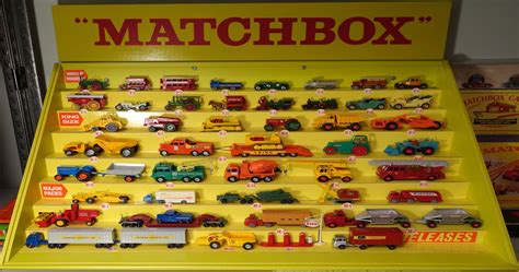 A collection of Matchbox cars