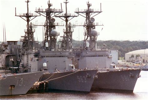 Naval vessels at Mayport Naval Station