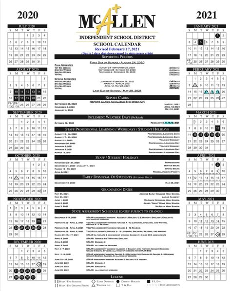 McAllen ISD Calendar Tips 1