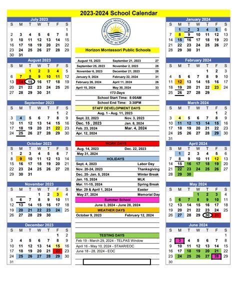 McAllen ISD Calendar Tips 10