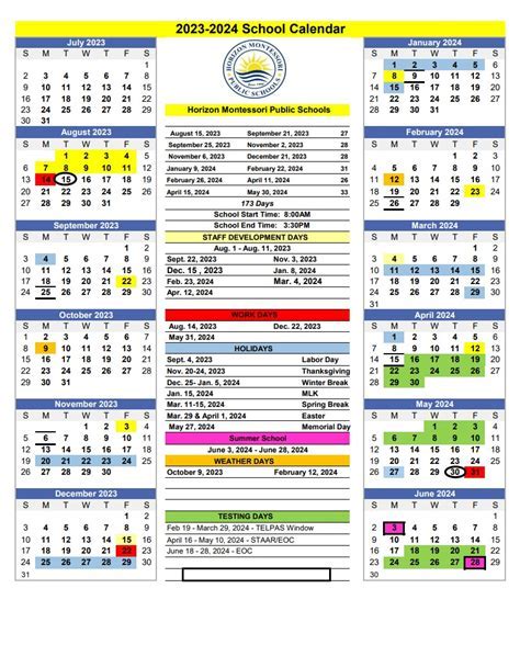 McAllen ISD Calendar Tips 3