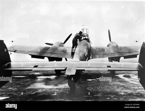 Me 110 Aircraft Takeoff