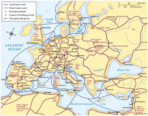 Medieval Trade Routes