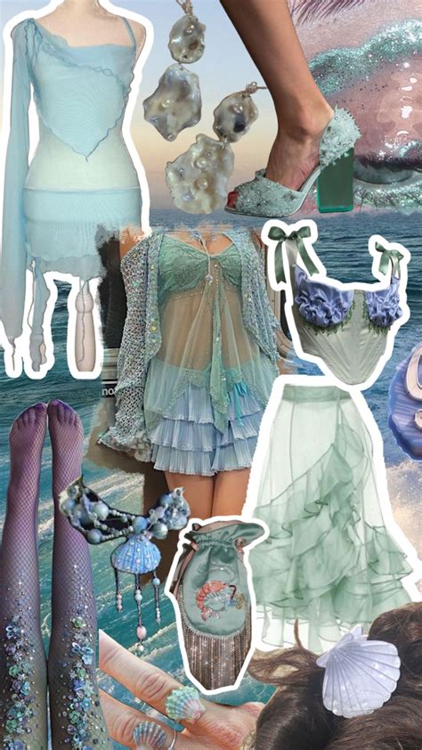 Mermaid Inspired Fashion Color Palette