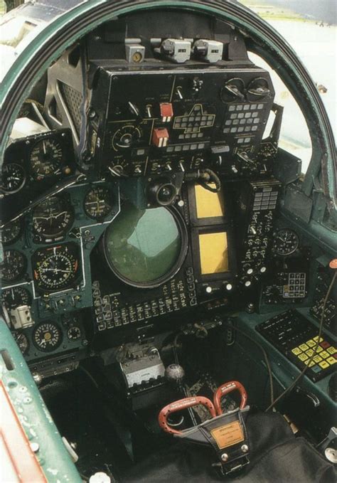 Mikoyan Gurevich MiG-31 cockpit view