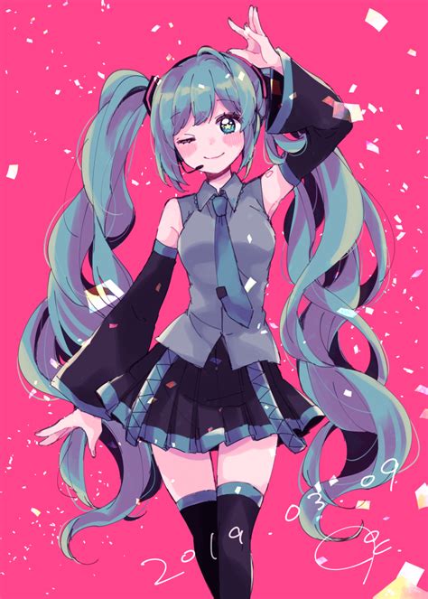 Miku-Inspired Art