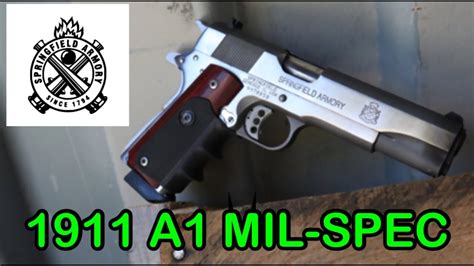 Mil Spec 1911 Testing