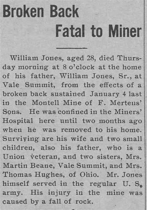 Mining Obituaries Collection