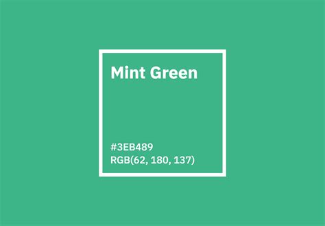 Mint Green: A Refreshing Oasis in the City