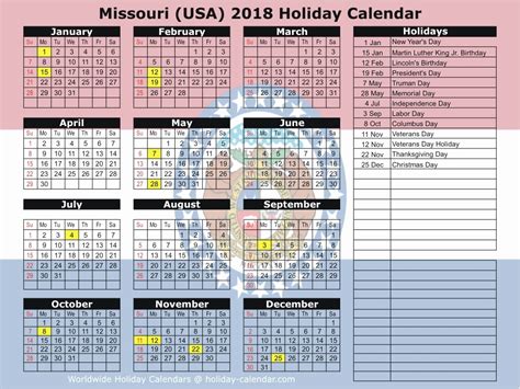 Mizzou Calendar Features