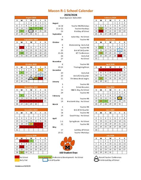 Mizzou Calendar Tips