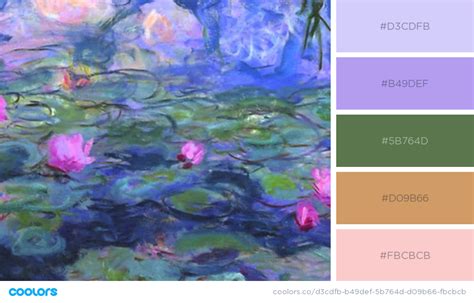 Monet's Color Palette