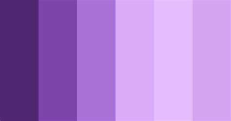 Monochromatic Purple Color Scheme