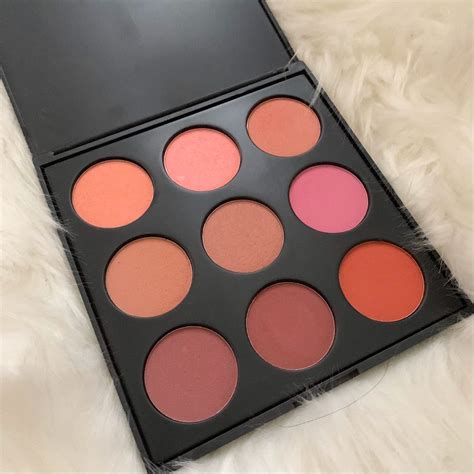 Morphe Blush Palette Swatches