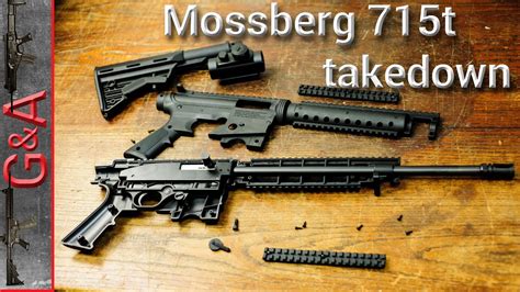 Mossberg 715T 22LR with aftermarket trigger