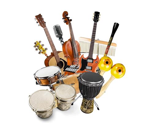 Musical instruments illustration