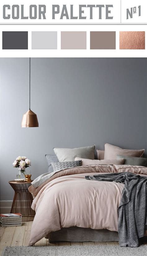 Muted Color Palette for Bedroom