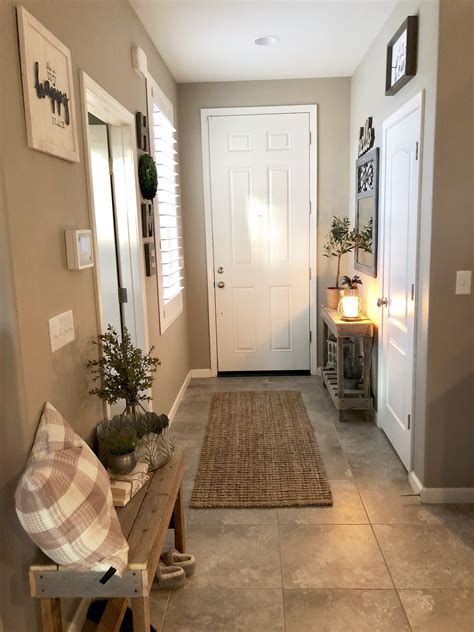 Muted Color Palette for Entryway