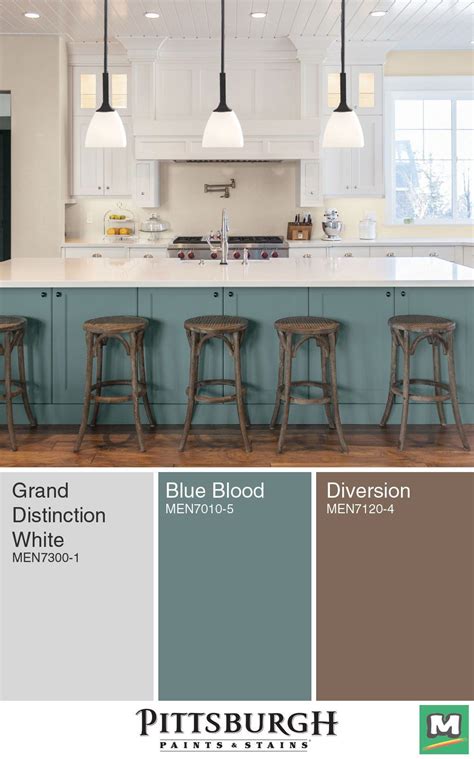 Muted Color Palette for Kitchen