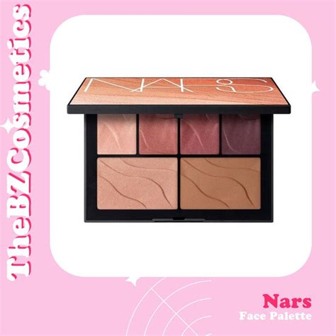 Highlighting with Nars Face Palette