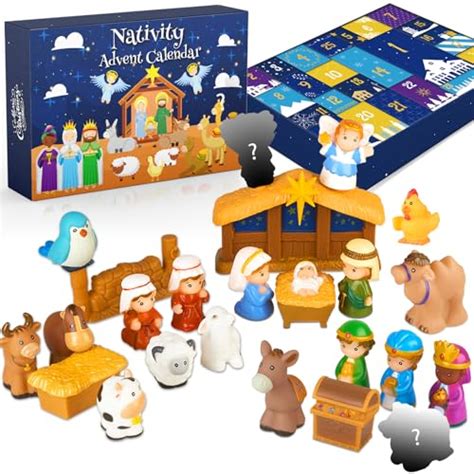 Nativity Advent Calendar for Kids