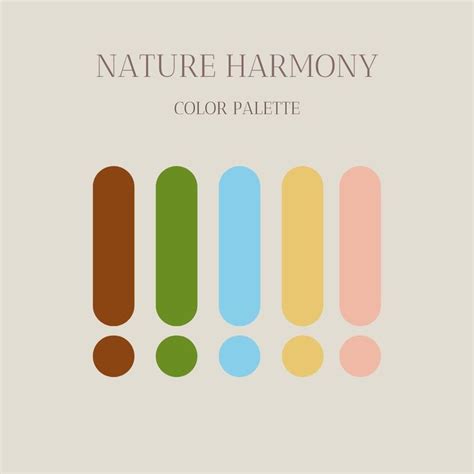 Nature's Harmony Color Palette