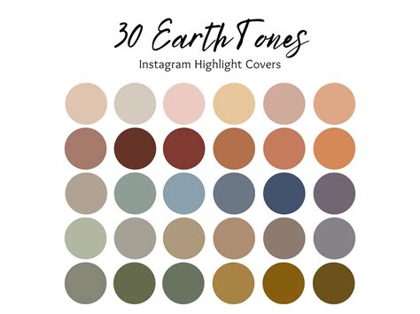 Nature-Inspired Earth Tones Color Palette