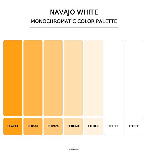 Navajo White Monochromatic