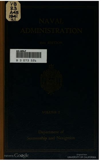 Naval Administration