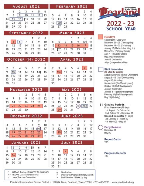 Navigating Pearland Isd Calendar Online