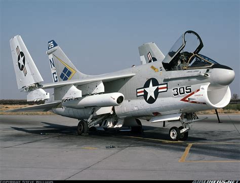 Navy A-7 Corsair Attack Aircraft