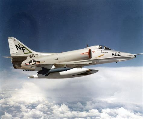 Navy A-4 Skyhawk Attack Aircraft