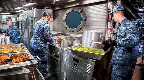 Navy Berthing Vessel Meals