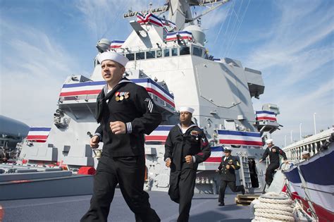 Navy Destroyer Course Graduation Ceremony