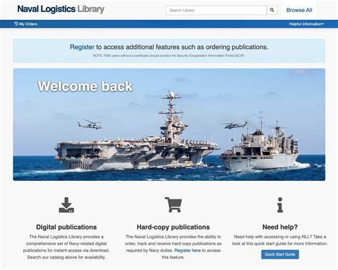 Navy Logistics Library Image 1