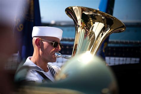 Navy Musicians Performing