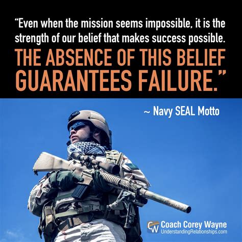 Navy SEAL motivation