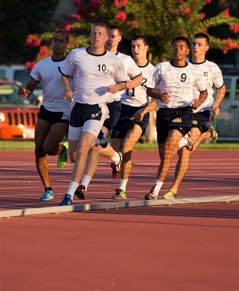 Navy Track Meet Awards Ceremony