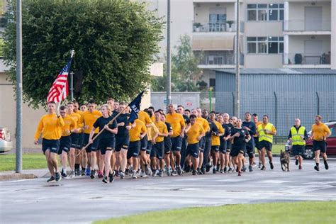 Navy Track Meet Distance Run Event