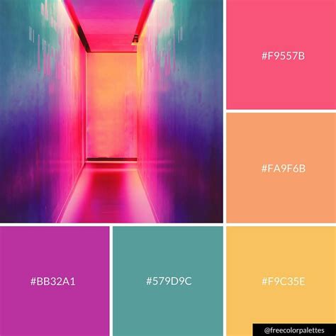 Neon Color Palette Inspiration