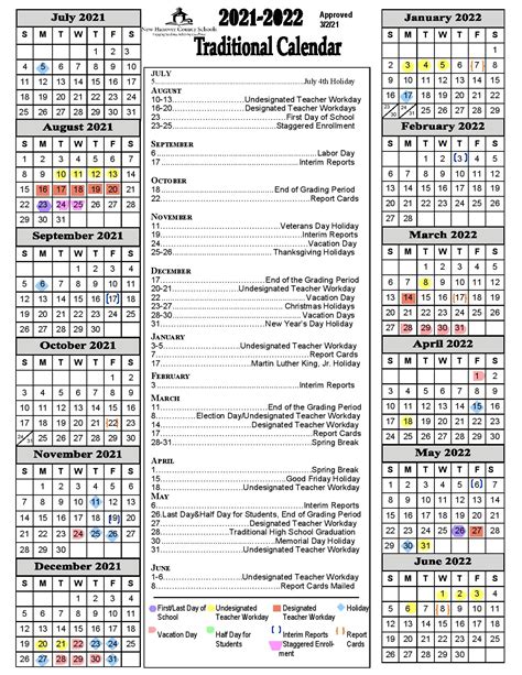 New Hanover County Schools Calendar and Community Engagement