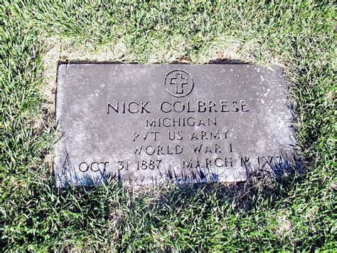 Nick Colbrese Memory