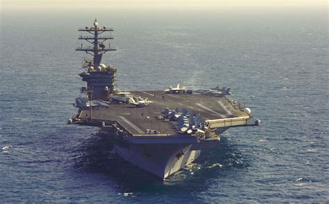 USS Nimitz in the Gulf War