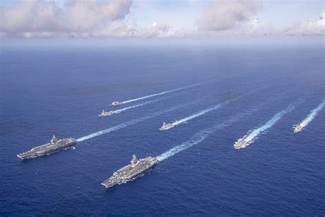 Nimitz Carrier Strike Group's emerging threats